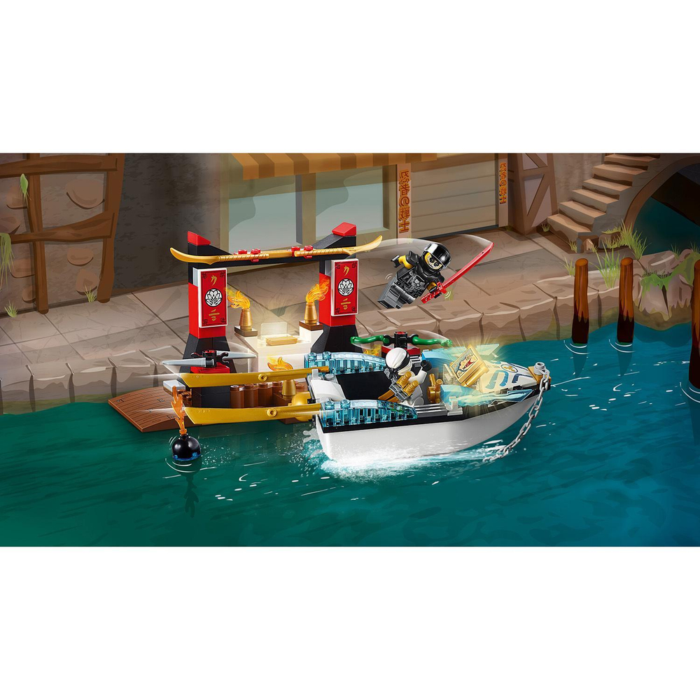 LEGO Juniors: Погоня на моторной лодке Зейна 10755 — Zane's Ninja Boat Pursuit — Лего Джуниорс Подростки