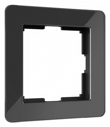 Рамка на 1 пост Werkel Acrylic (черный) W0012708