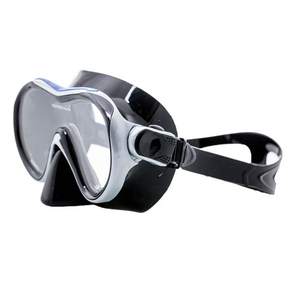 Маска Marlin Haiti Black/Silver/Blue