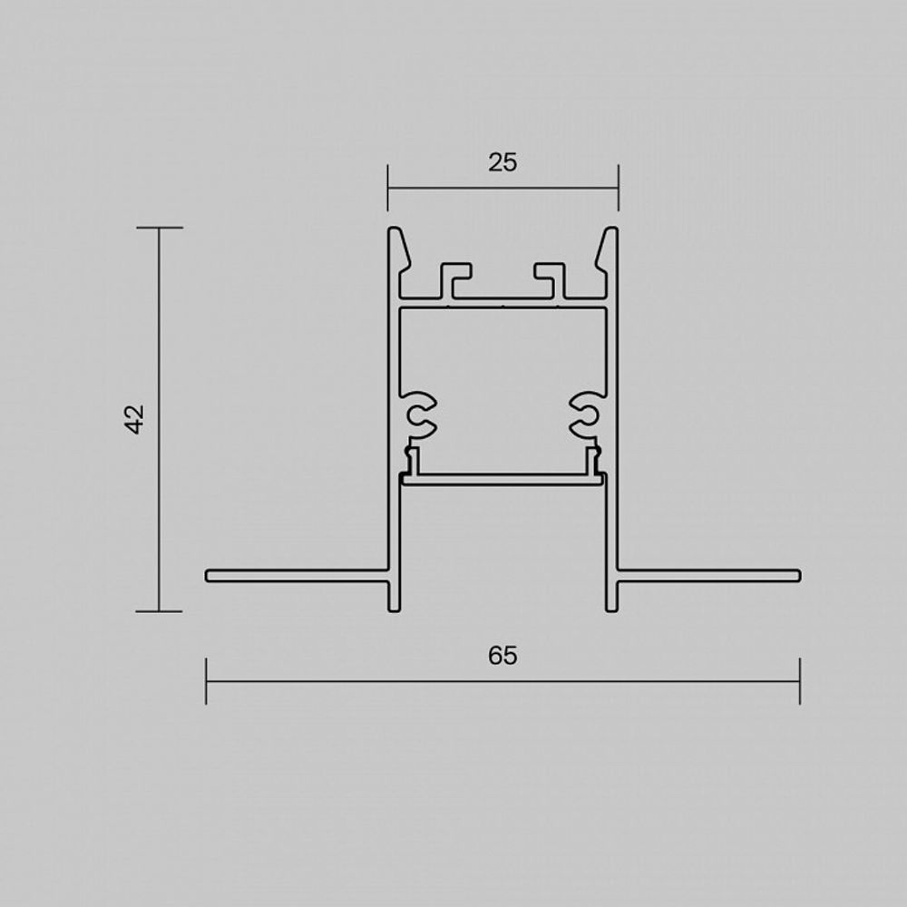 Профиль накладной Maytoni  636012