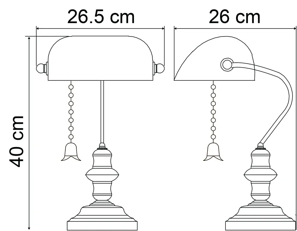 Кабинетная настольная лампа Arte Lamp BANKER