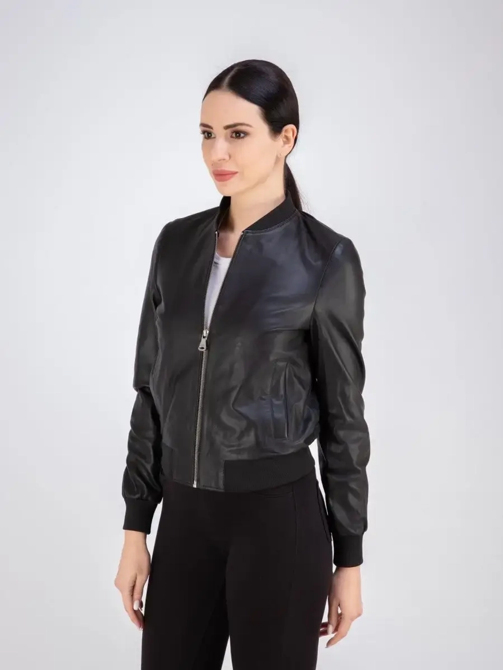 Куртка женская из натуральной кожи Турция