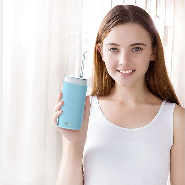 Ирригатор для полости рта Xiaomi Olybo WL8 White Lake Blue (Голубой)