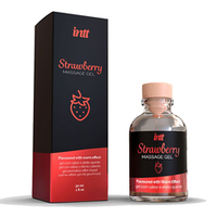 Массажный гель с ароматом клубники INTT Strawberry 30мл