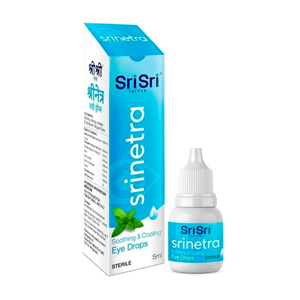 Капли для глаз Sri Sri Ayurveda Srinetra 5 мл