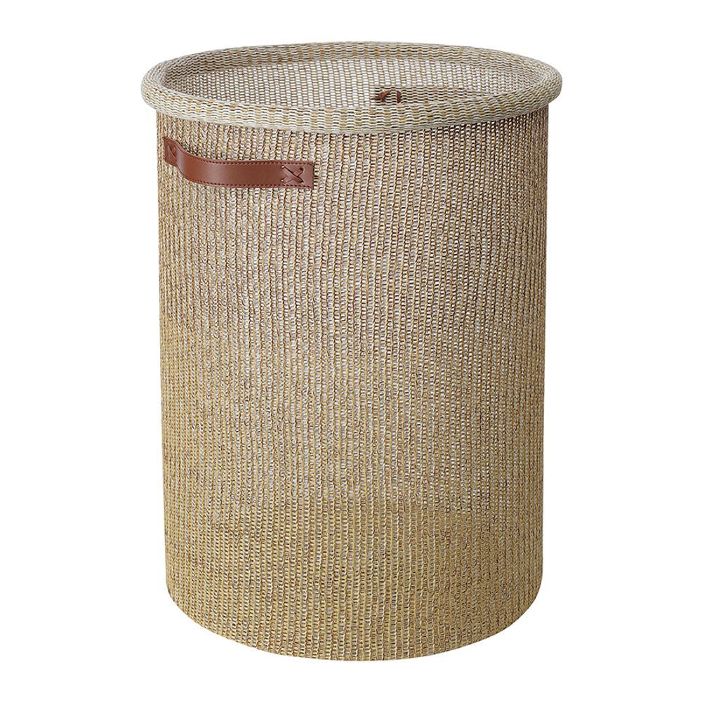 Корзина для хранения Sustainable collection, Ø42х55 см, бежевая