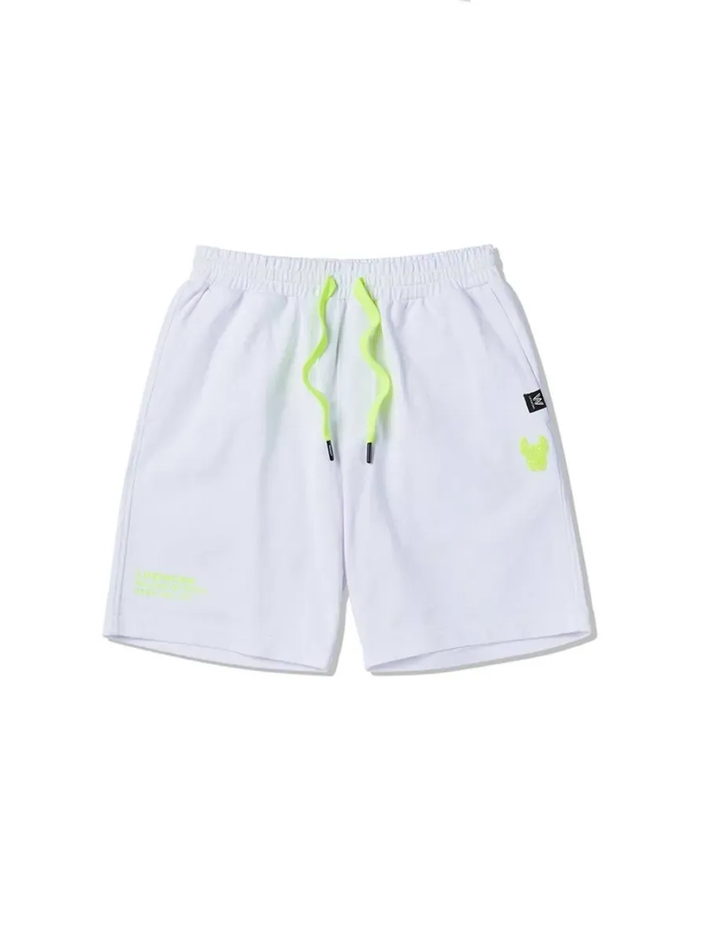 Шорты с резиновым логотипом