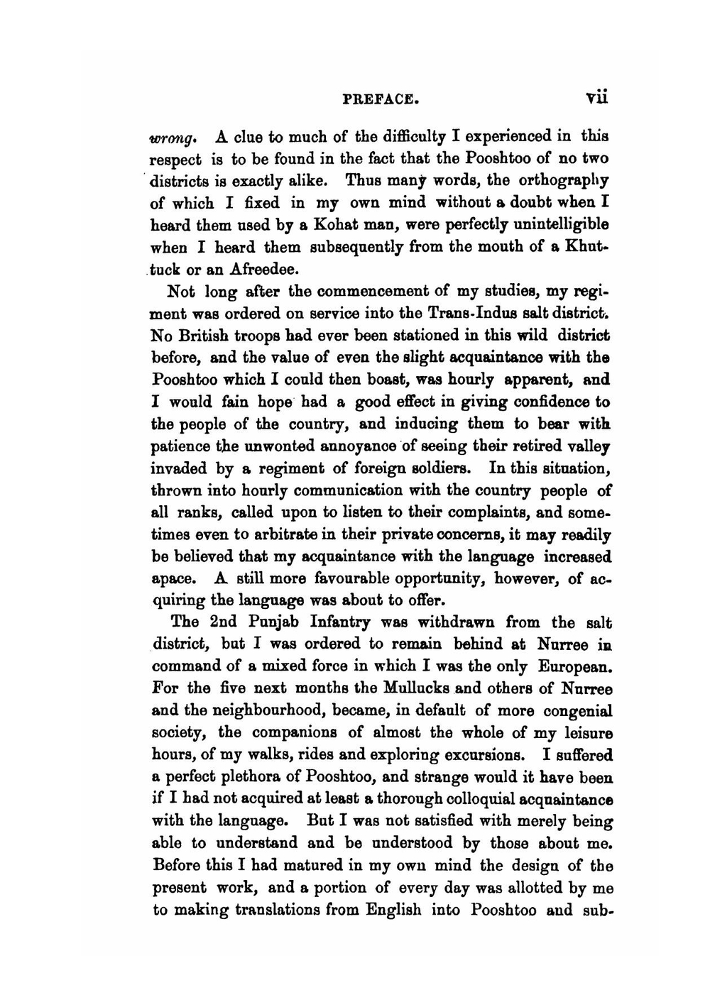 A Grammar and Vocabulary of the Pooshtoo Language | John Luther Vaughan