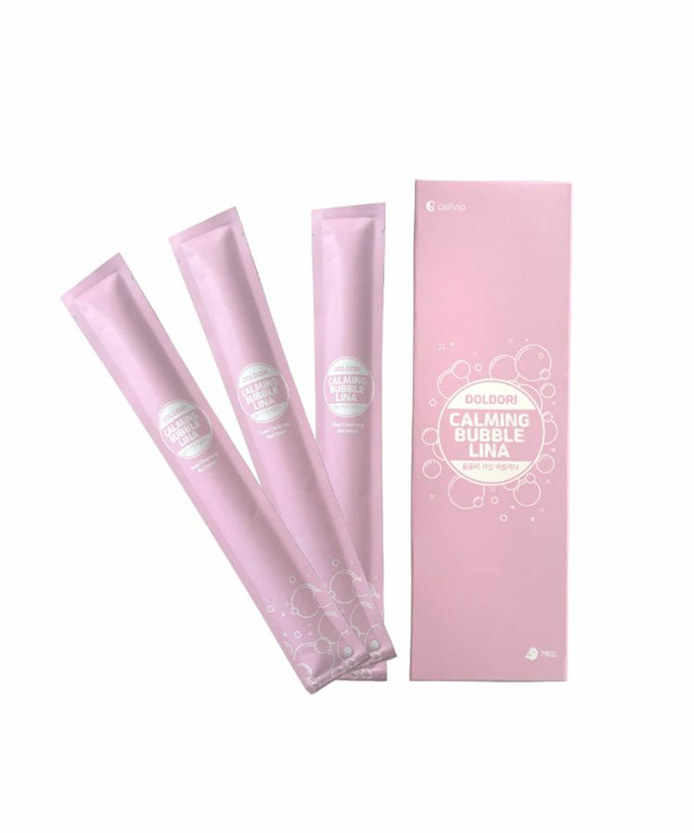 Тканевая маска-ролл пузырьковая CELLVIO Doldori Bubble Lina Moisture Roll Mask