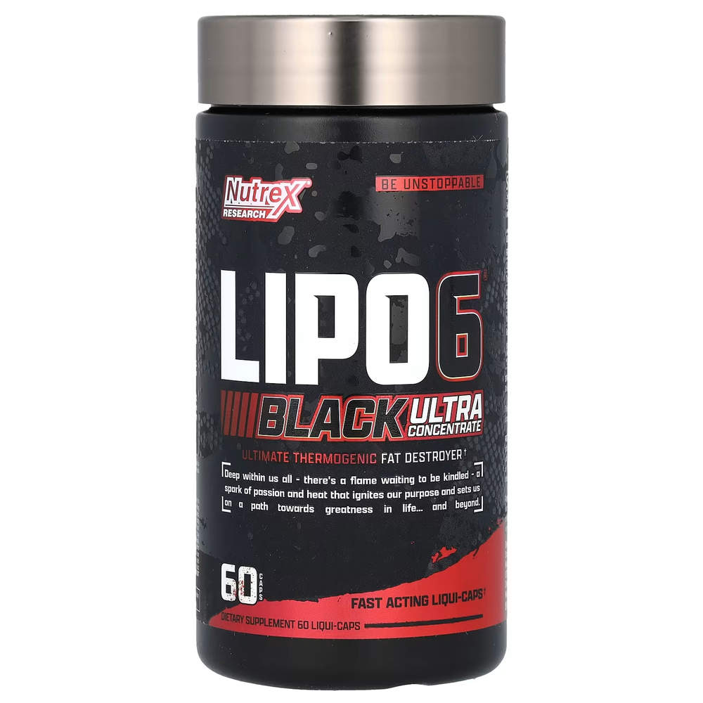 Lipo-6 Black Ultra Concentrate 60 капс (Nutrex)