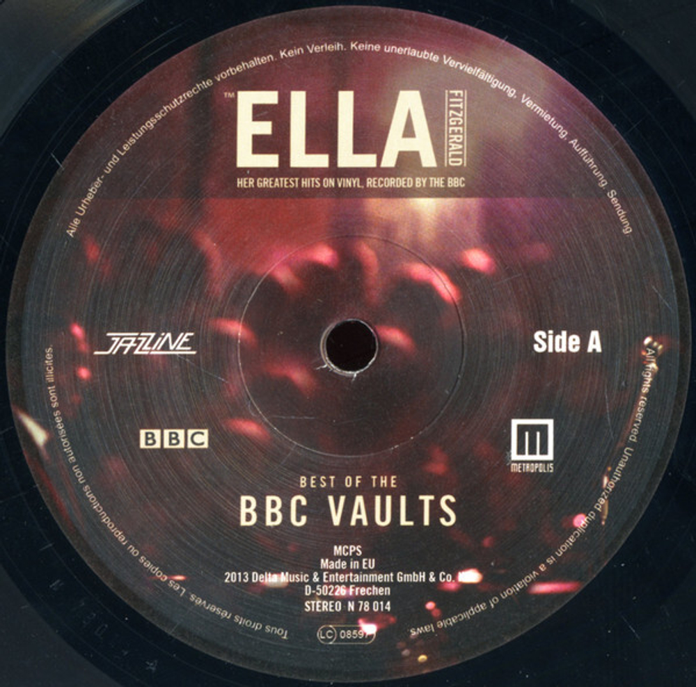 Ella Fitzgerald / Best Of The BBC Vaults (LP)