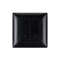 INTELLIGENT ARLIGHT Кнопочная панель SMART-RF-801-22-2G-DIM-SUF Black (3V, 2.4G) (IARL, IP20 Пластик, 5 лет) 050446