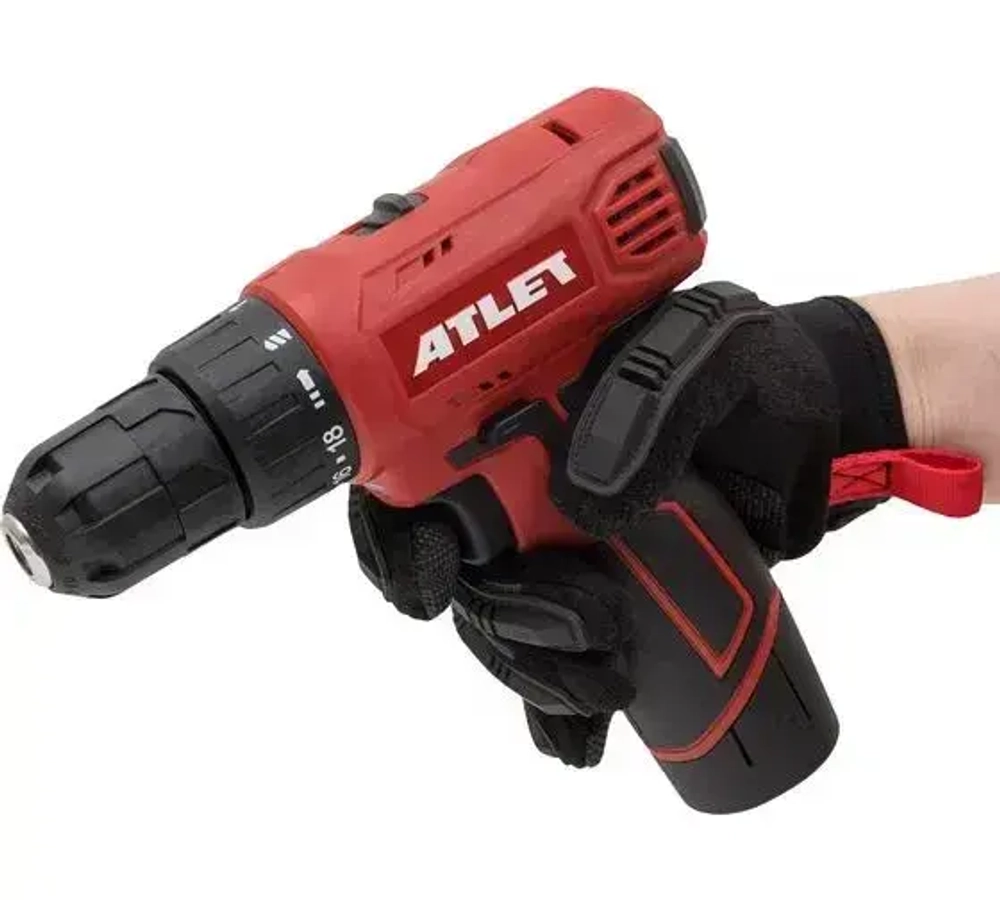 Дрель-шуруповерт, 25 мм, 12 В, 1700 об/мин, патрон - быстрозажимной, разноцветный