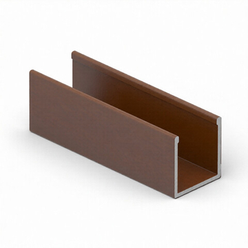 Профиль декоративный 5400 мм Венге ПВХ