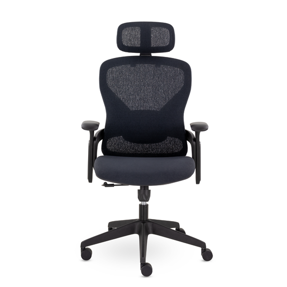 Кресло UTFC Осака М-201 черный пластик (черный)