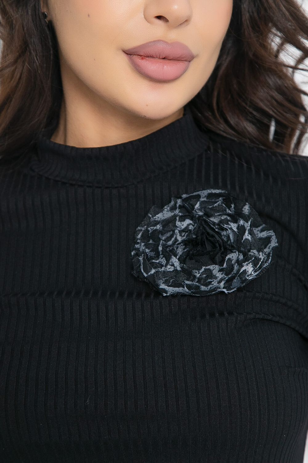 Лонгслив Авеню (черный) Б12394-30 LT Collection