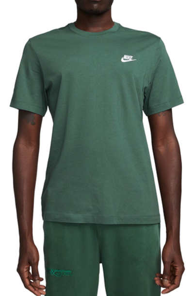Футболка мужская теннисная Nike Sportswear Club T-Shirt - faded spruce
