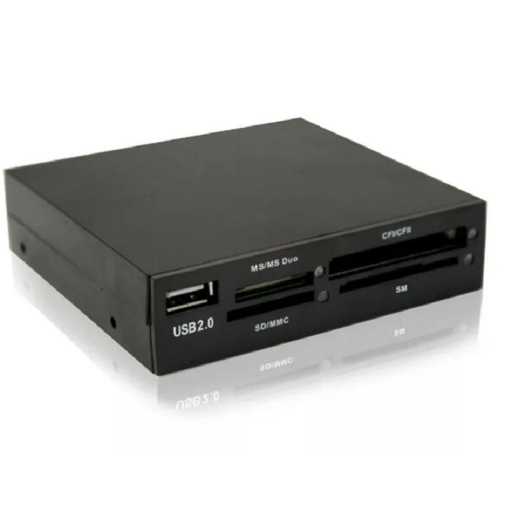 Картридер внешний USB 2.0 Gembird FD2-ALLINI