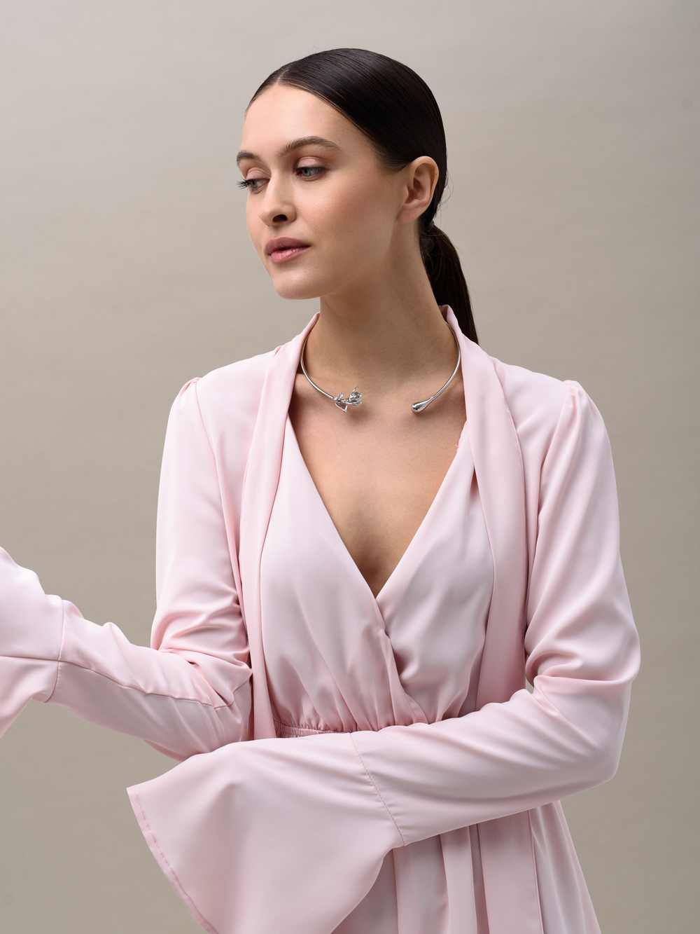 Обруч "Crocus" Silver