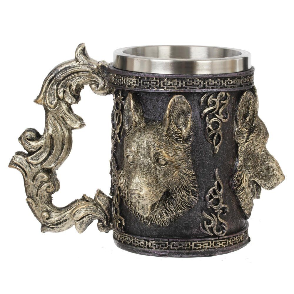 GAEM Кружка "Волк", 600 мл, L19 W14 H13 см