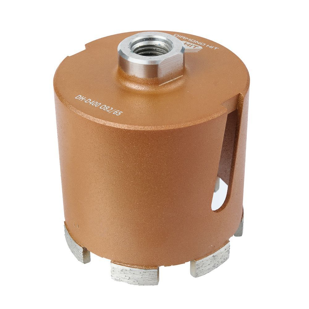 "Адель" Сверло алмазное для подрозетников DH-D400 D82/65 M16 R 7LSP