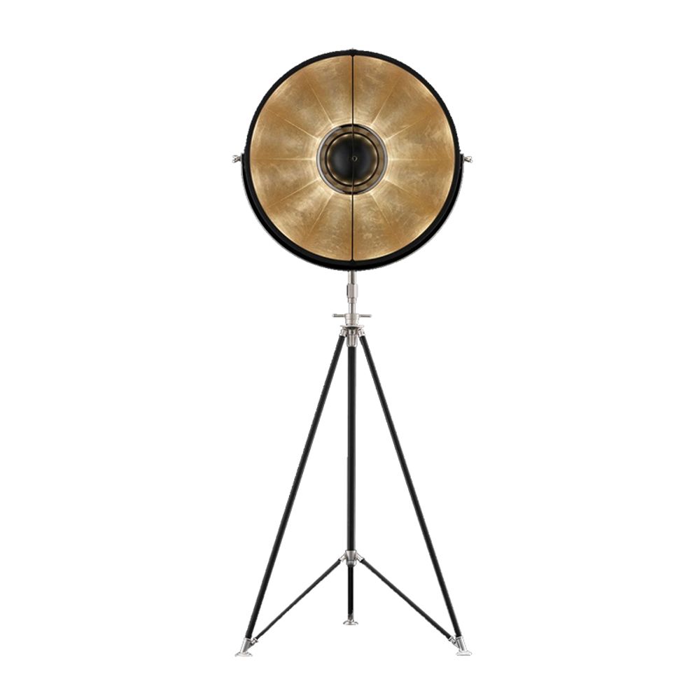 Торшер Studio black/gold