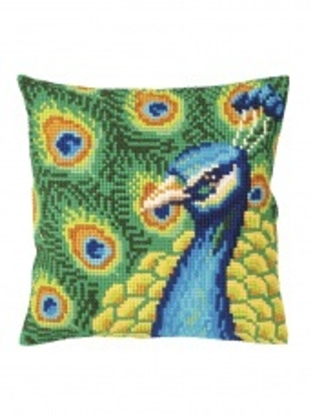 "Гордый павлин"-5327  подушка