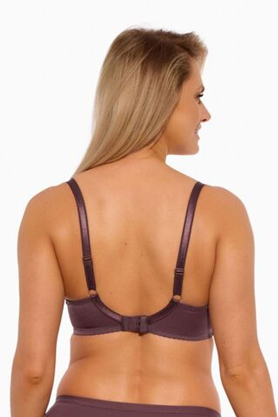 Бюстгальтер Keto цвета какао с чашками на тонком поролоне (Размер: 75D) (Цвет: какао)