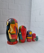 Матрёшка 5м 15см Малевич-Кандинский