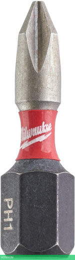 Бита Milwaukee Shockwave PH1 25мм 2шт (4932430850)