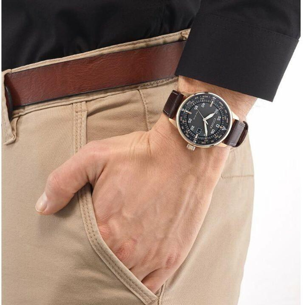 Мужские японские наручные часы Citizen BM7393-16H