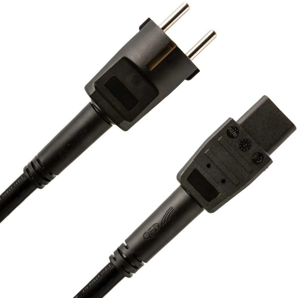 QED (QE4330) XT5 Power cable EU 3m, силовой кабель серии XT5 3 м