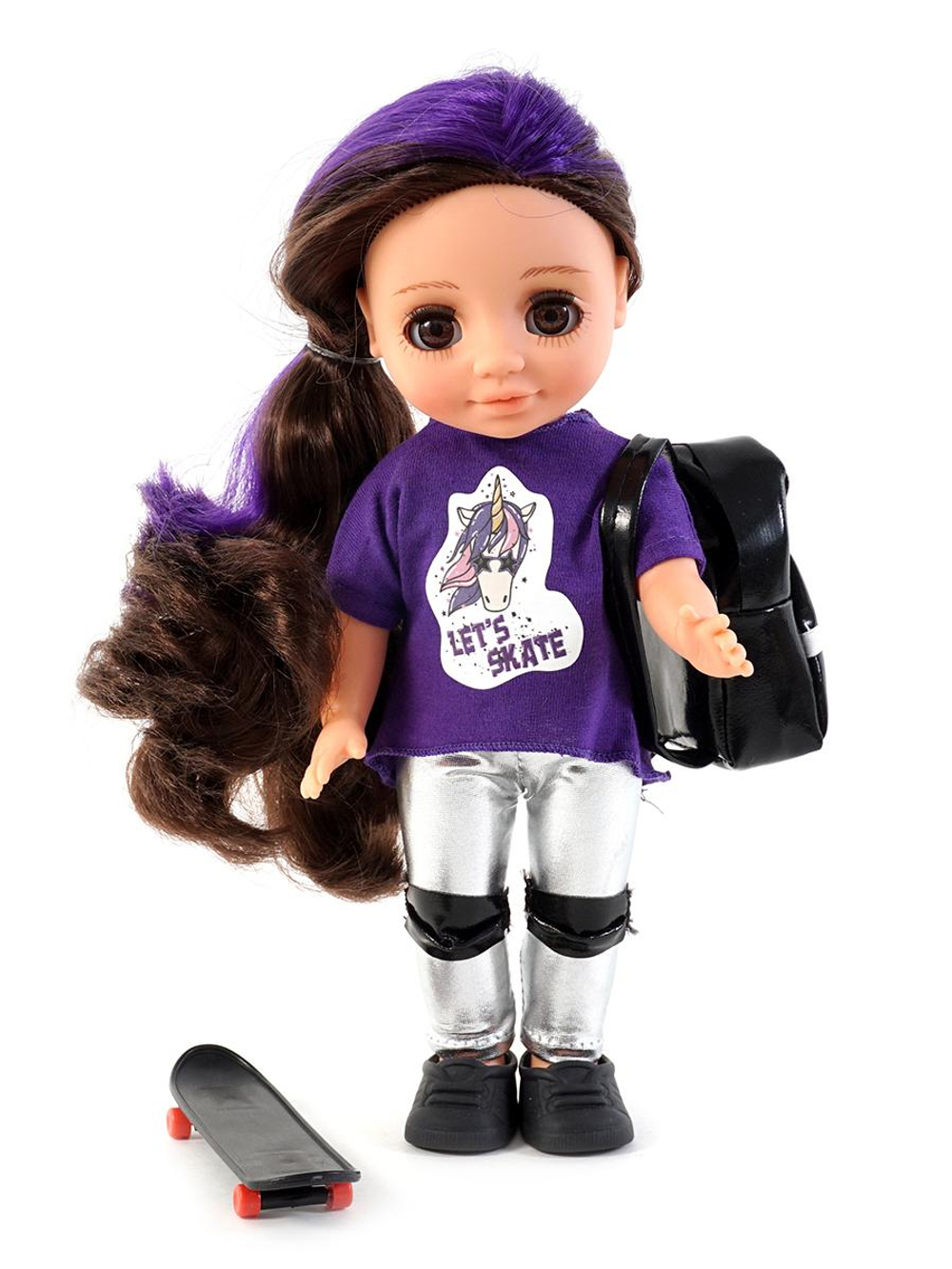 Кукла Ася "Экстремальные приключения" плстм. 26см (Весна)