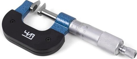 Микрометр ЧИЗ зубомерный МЗ-УС-25 0,01 с усеченными пяткой и винтом ЧИЗ 127256