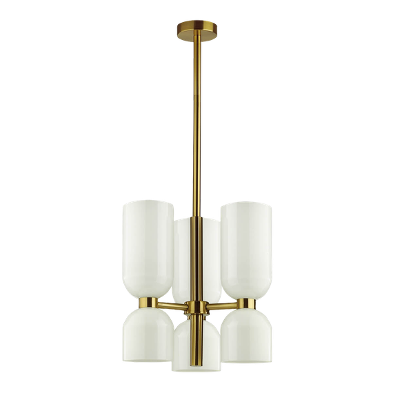 Подвесная люстра Odeon Light Midcent Orinoco 4798/6