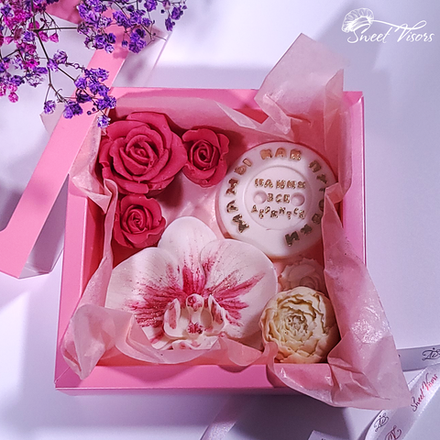 Набор Маме Цветы и Пуговица