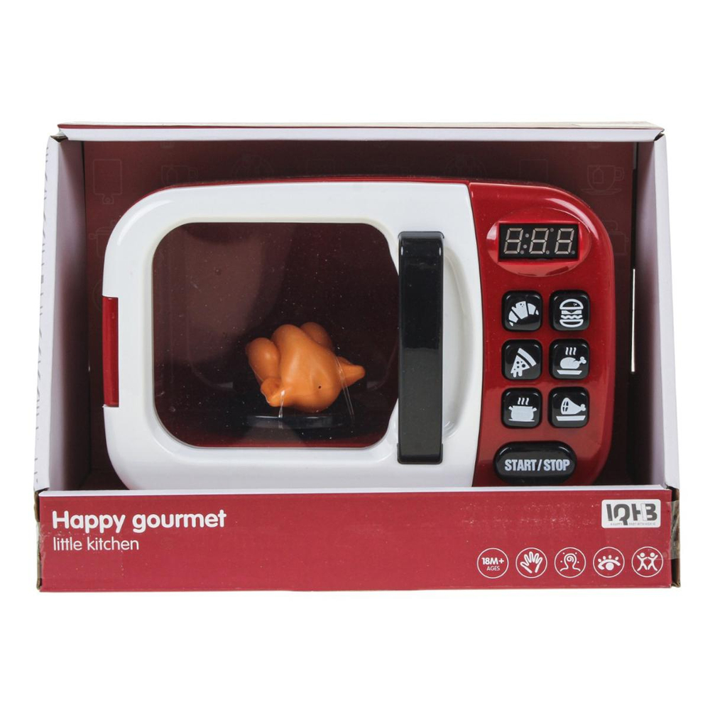 Микроволновка, свет/звук, с аксесс. коробка A1005-9