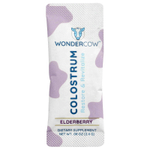Wondercow, Молозиво в порошке, бузина, 30 пакетиков по 2,4 г (0,08 унции)