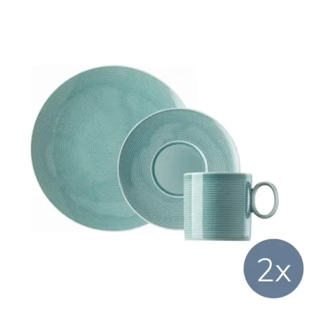 Thomas Rosenthal Group Кофейный набор Loft Colour на 2 персоны (6 элементов) ледяной синий