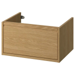 Тумба для раковины - ÄNGSJÖN АNGSJОN IKEA/ ЭНГСЬЕН ИКЕА,  60х33 см, под беленый дуб