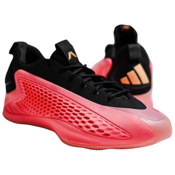 Адидас А.E. 1 Баскетбольные кроссовки Низкие Топ Черно-розовые Мужские