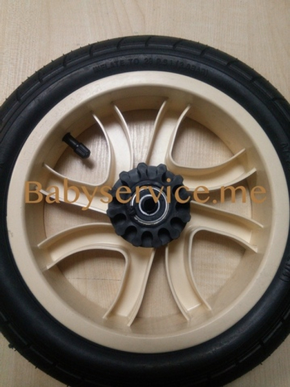 Колесо заднее 12 бежевый