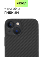 Чехол BROSCORP для Apple iPhone 13 mini оптом (арт. IP13MINI-CARBONE-BLACK)