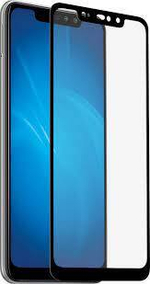 Закаленное стекло с цветной рамкой (fullscreen+fullglue)для Xiaomi Redmi Note10 DF xiColor-85 (black