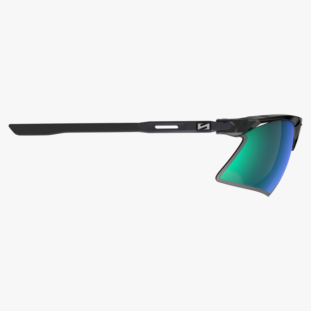 Спортивные очки Scicon Aerobeam Titanium Sunglasses Black Crystal Polarized Multi Mirror Green