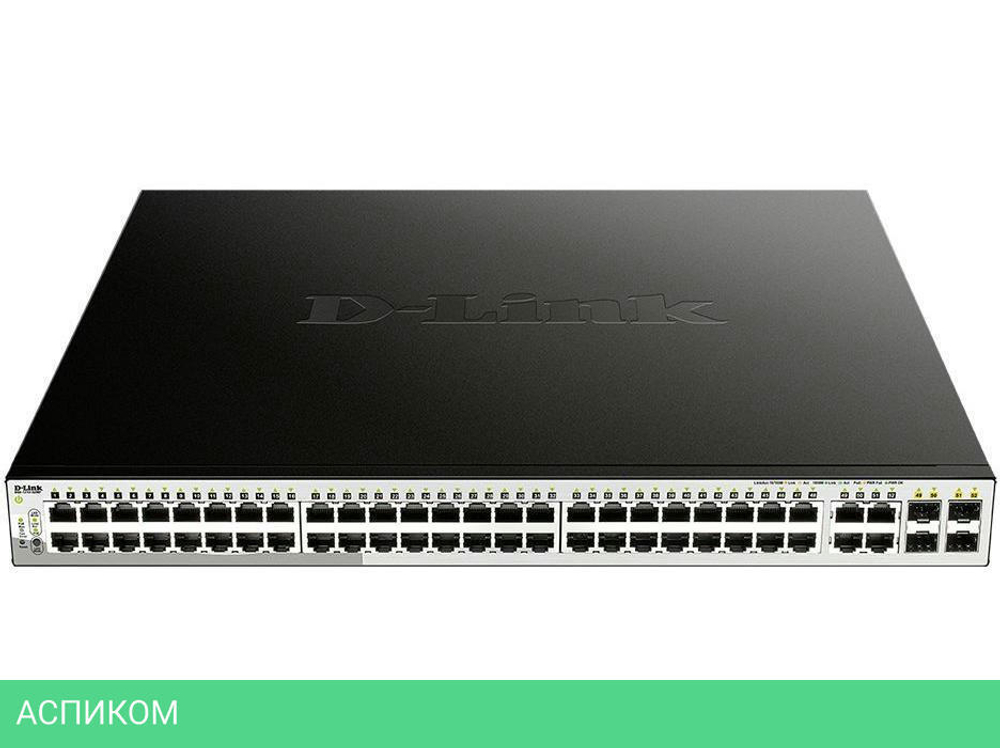 Коммутатор D-Link DGS-1210-52MP/F4A