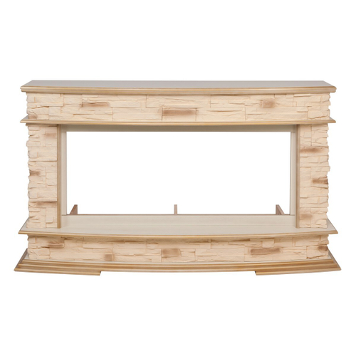 Портал каминный из МДФ RealFlame Frankfurt 45 белый 659G, под очаг Joker 45