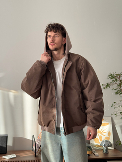 Бомбер Peach Brown