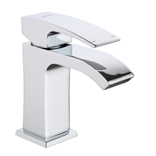 Смеситель для раковины 35к G1007-1 GAPPO литой, п/гайку, ХРОМ