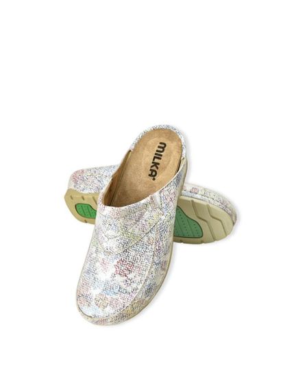 «Nika» | Женские сабо (цветок)